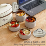 4 Layer China Lunch Box Set - Image 2